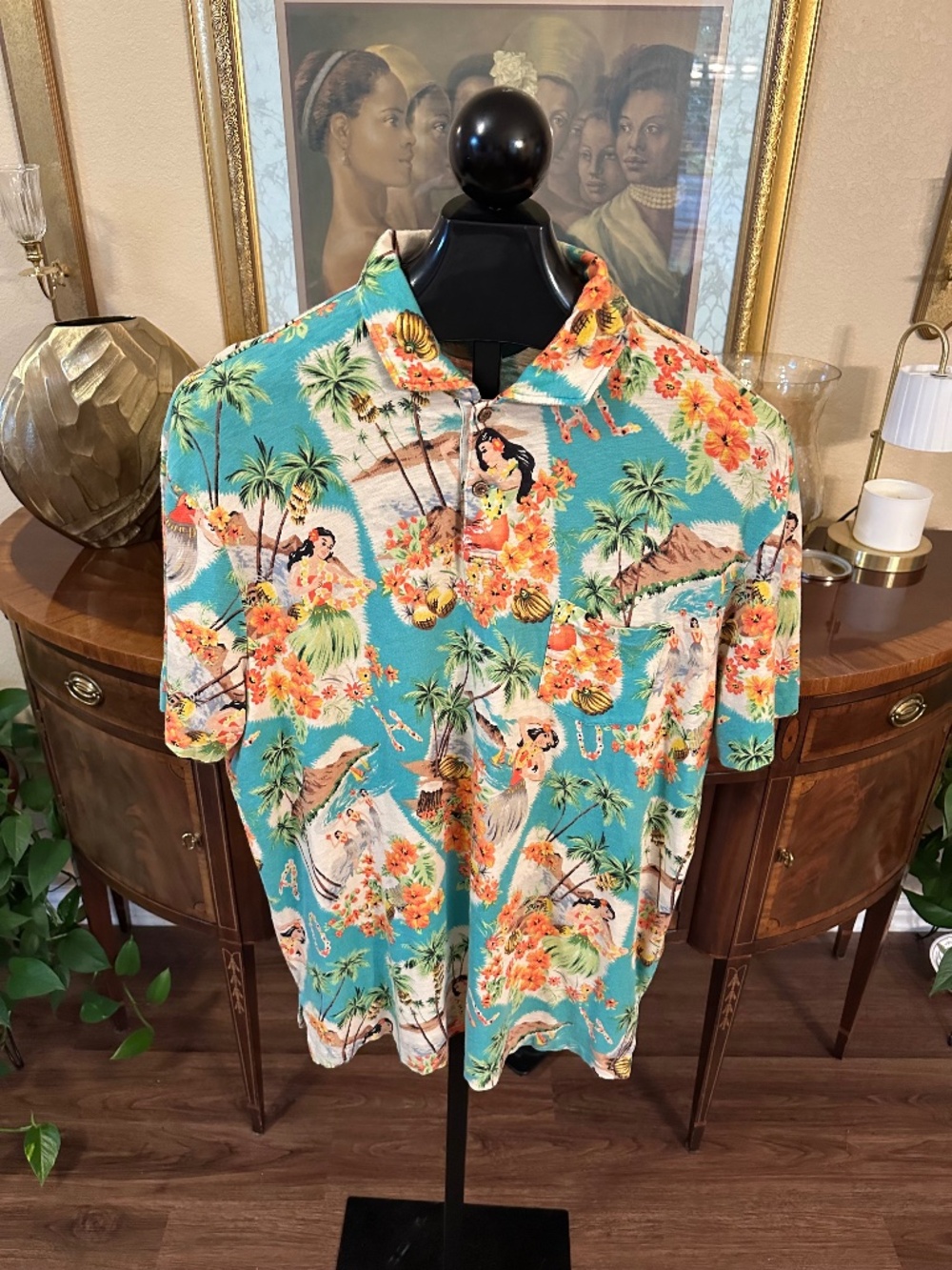 Polo Ralph Lauren Aloha Themed Polo Shirt